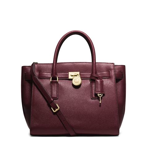 michael kors hamilton traveler merlot|Michael Kors Hamilton.